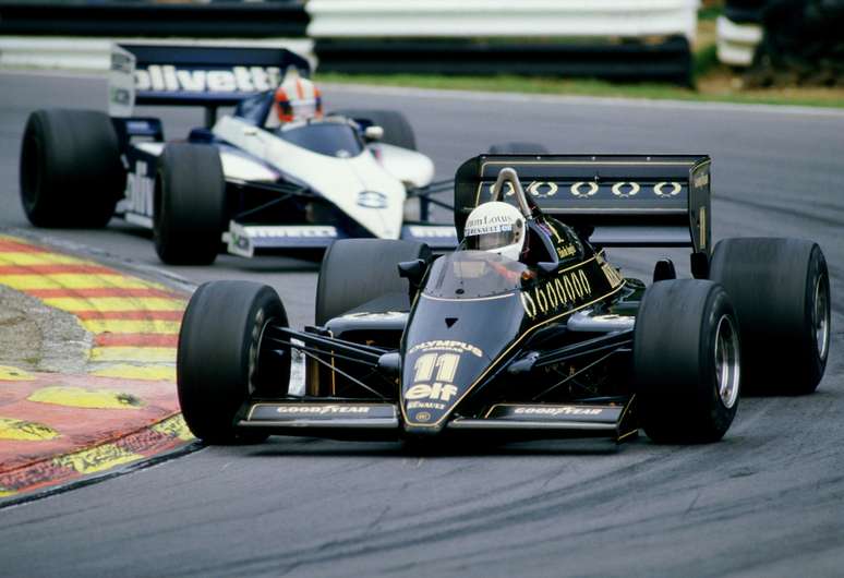 Elio de Angelis em sua Lotus