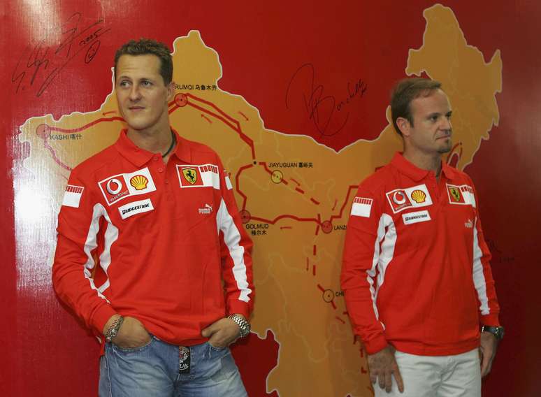 Michael Schumacher e Rubens Barrichello