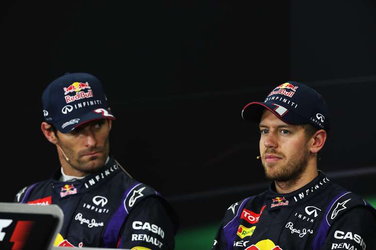 Mark Webber e Sebastian Vettel