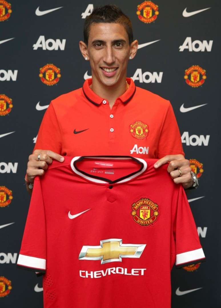 Di Maria é apresentado no Manchester United