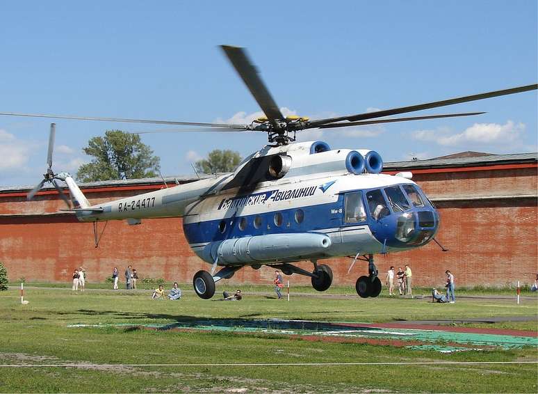 Helicóptero de modelo Mi-8 caiu no Sudão do Sul com tripulantes da ONU