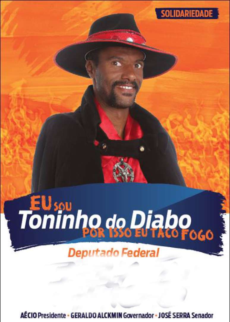 <p>Toninho do Diabo faz parte da cena artística de São Paulo</p>