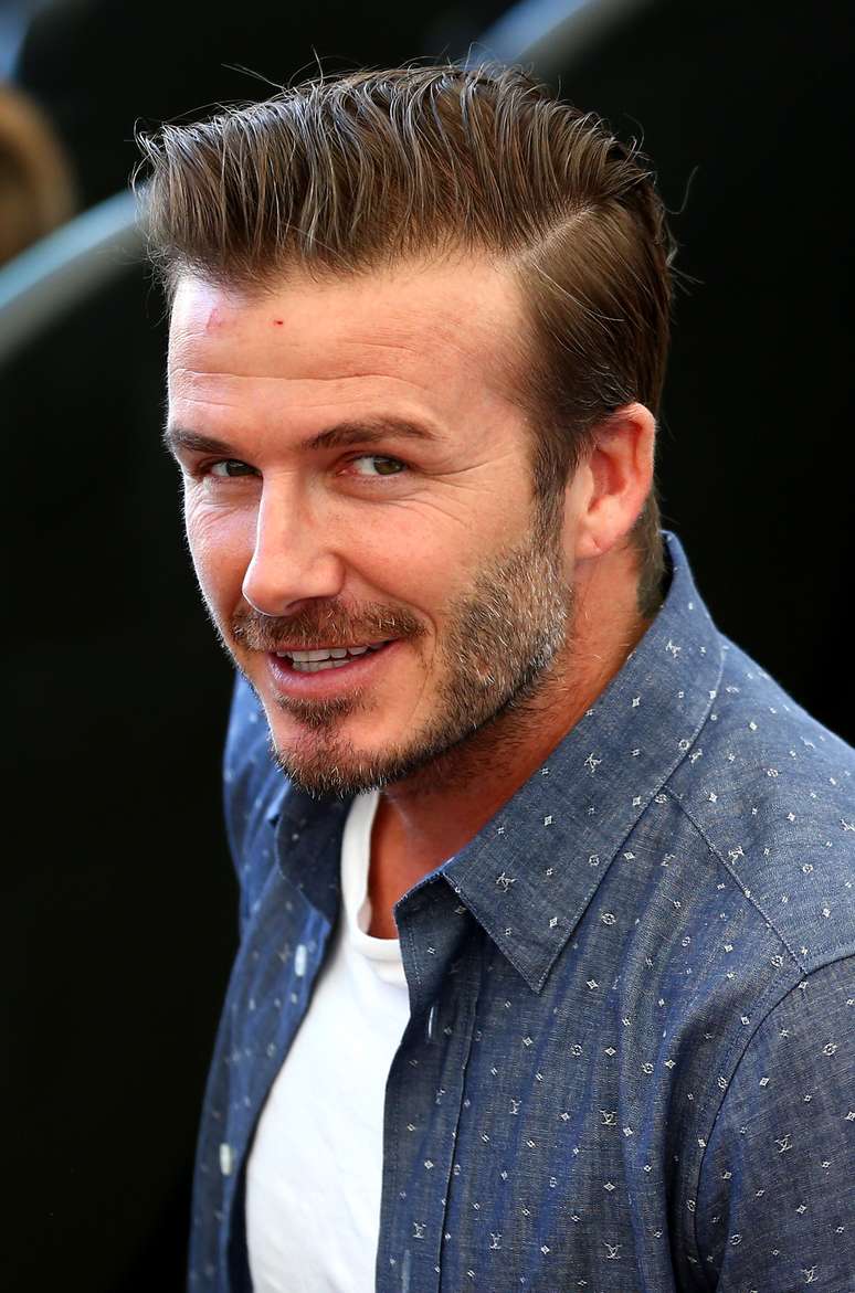 <p>Ex-jogador de futebol David Beckham</p>