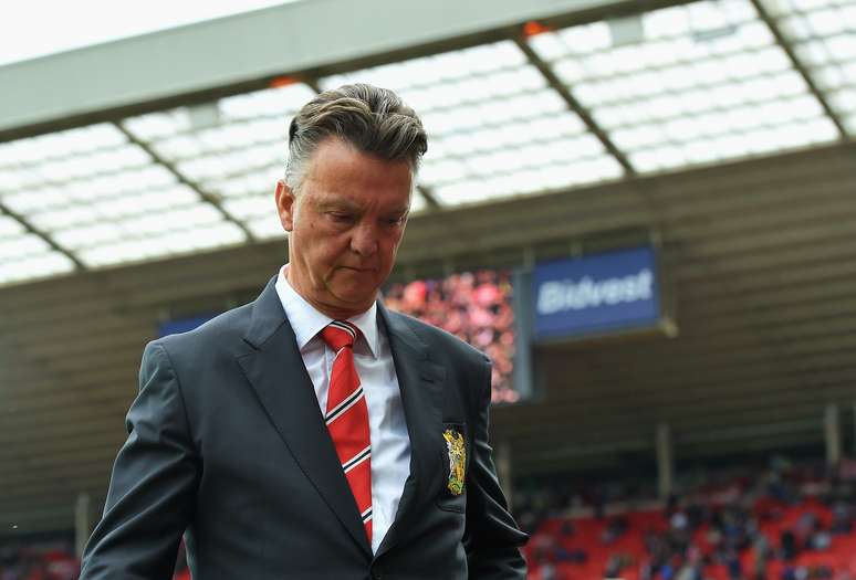 <p>Manchester, hoje treinado por&nbsp;Van Gaal, est&aacute; fora da Liga dos Campe&otilde;es 2014/2015</p>