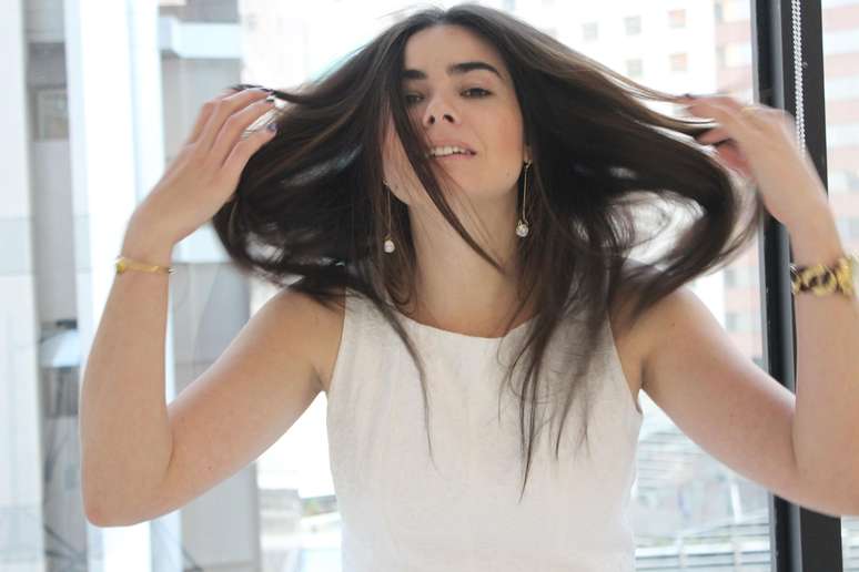 <p>Polliana começou a trabalhar aos 13 anos, como modelo 'tradicional'; hoje, atua como plus size</p>