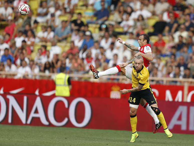 Berbatov deixou seu gol, mas não foi suficiente para dar a vitória ao Monaco