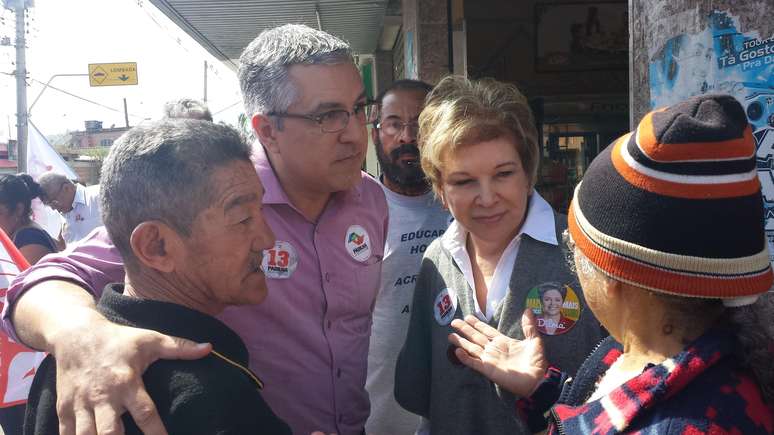 Ao lado de Marta Suplicy, Padilha tenta aumentar eleitorado em São Paulo