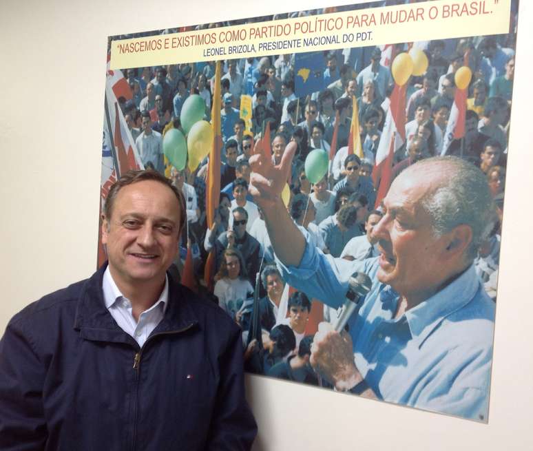 Carlos Eduardo Vieira, candidato pelo PDT ao governo do Estado do Rio Grande do Sul
