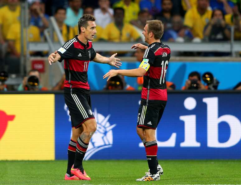 Klose e Lahm se aposentaram da seleção alemã