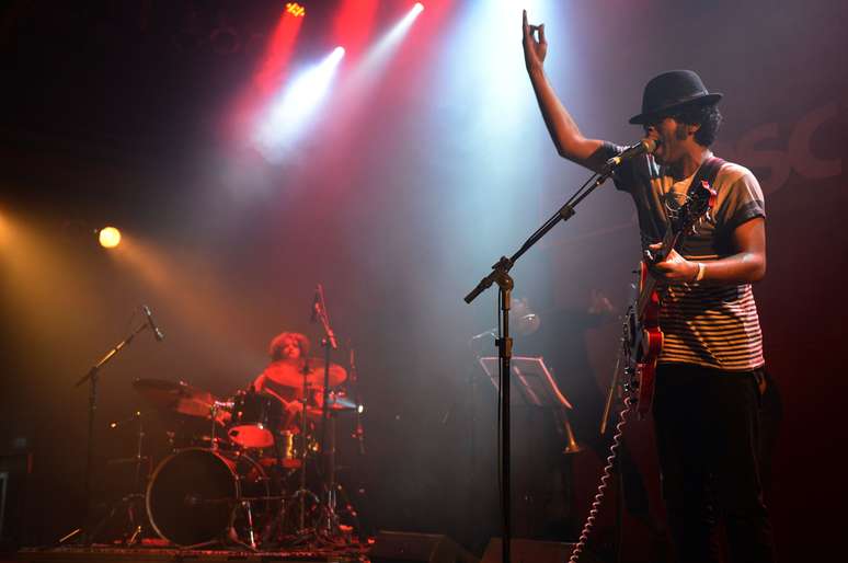 The Baggios em show no Sesc Pompeia, em S&atilde;o Paulo