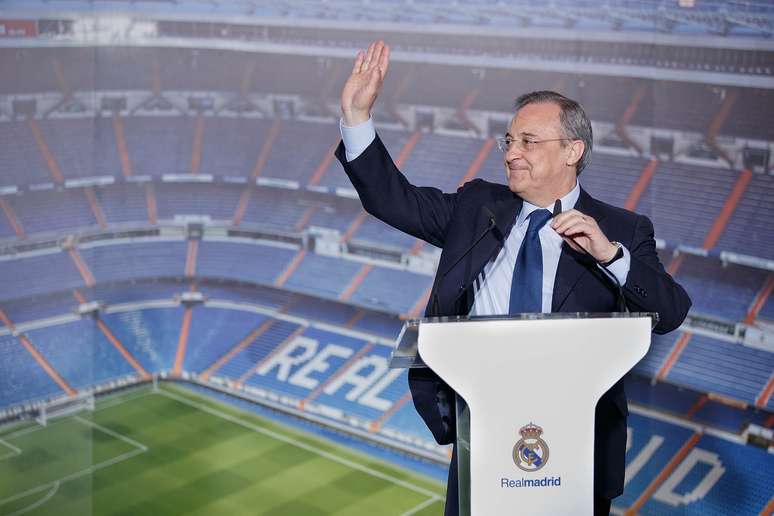 <p>Real Madrid, comandado por Florentino Perez, pode ser punido</p>