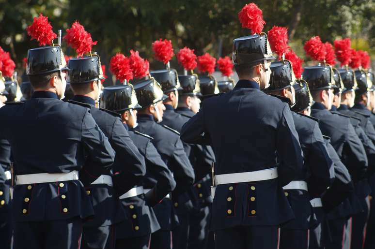 Militares desfilam nas celebrações do aniversário da Independência em São Paulo