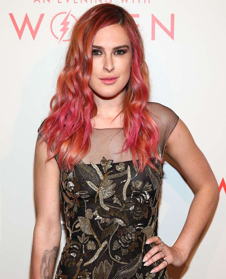 <p>Rumer Willis é a filha mais velha do ex-casal de atores</p>