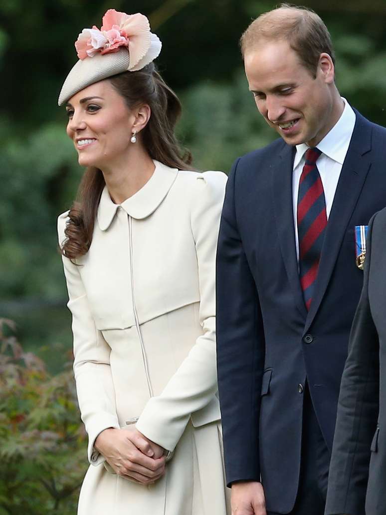 <p>Kate e William esperam seu segundo filho</p>