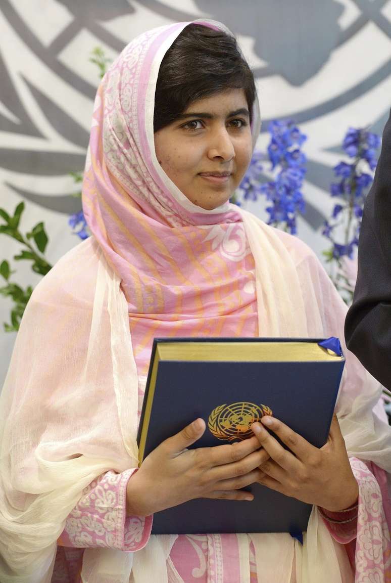 <p>Malala sofreu um atentado em 2012 por defender a educa&ccedil;&atilde;o de meninas&nbsp;</p>