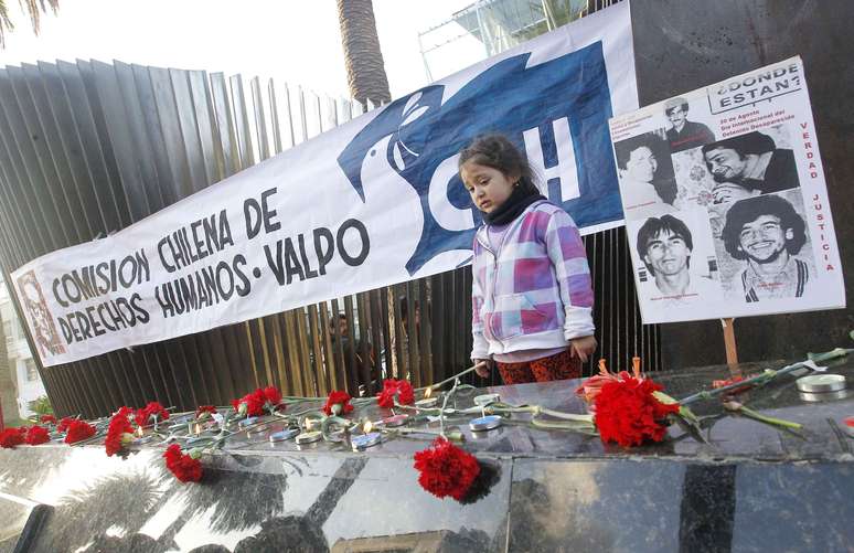 Protesto marcou a comemoração do 41º aniversário do golpe militar chileno 11/09/2014