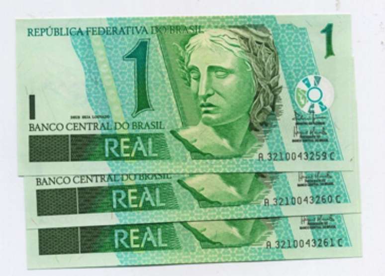 Banco Central tem substituído progressivamente notas de R$ 1 por moedas