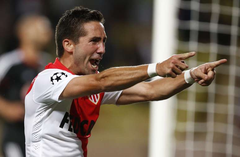 João Moutinho fez o gol da vitória do Monaco