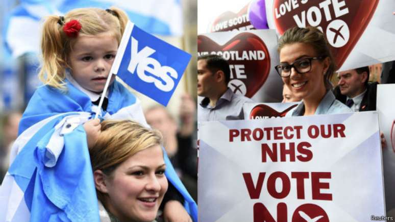 <p>Moradores com mais de 16 anos devem responder 'sim' ou 'não' à pergunta: "A Escócia deverá se tornar um país independente?"</p>