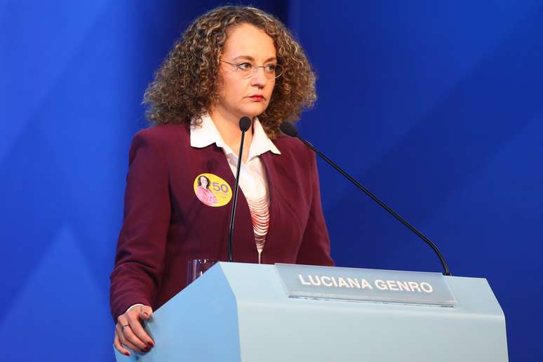 Luciana Genro deu declarações fortes durante o programa