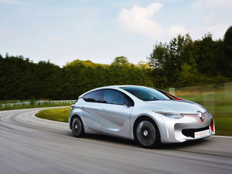 Carro conceito da Renault possui motores elétrico e à gasolina e é capaz de rodar 100 quilômetros com apenas um litro de combustível