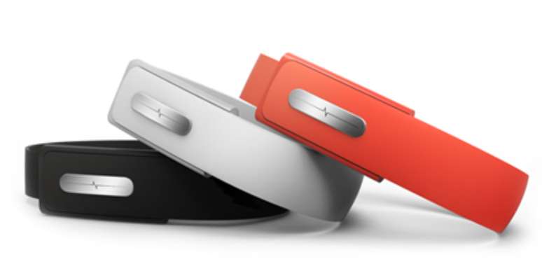 <p>A pulseira Nymi vem nas opções de cores: preto, branco e vermelho e funciona inicialmente com iOS, Android, Windows e Mac OS X</p>