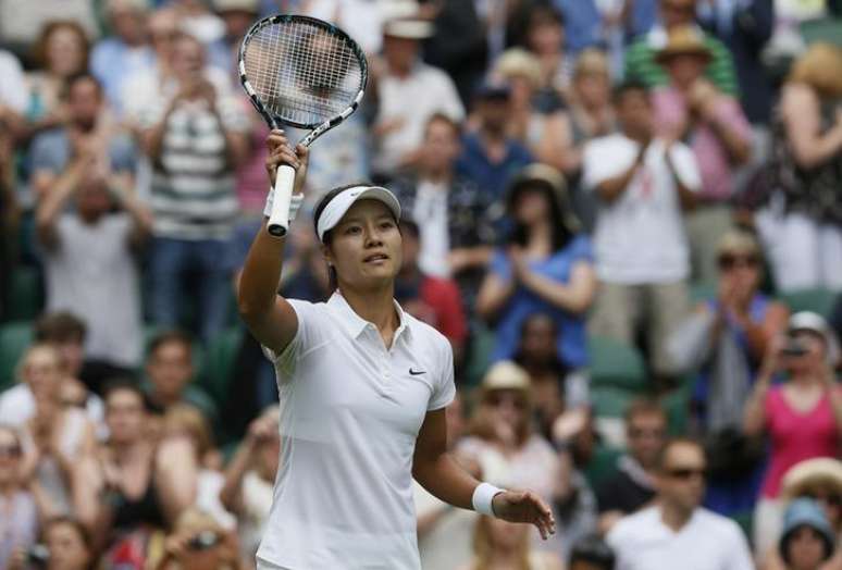 Chinesa Na Li, que anunciou aposentadoria, após partida em Wimbledon este ano. 23/06/2014