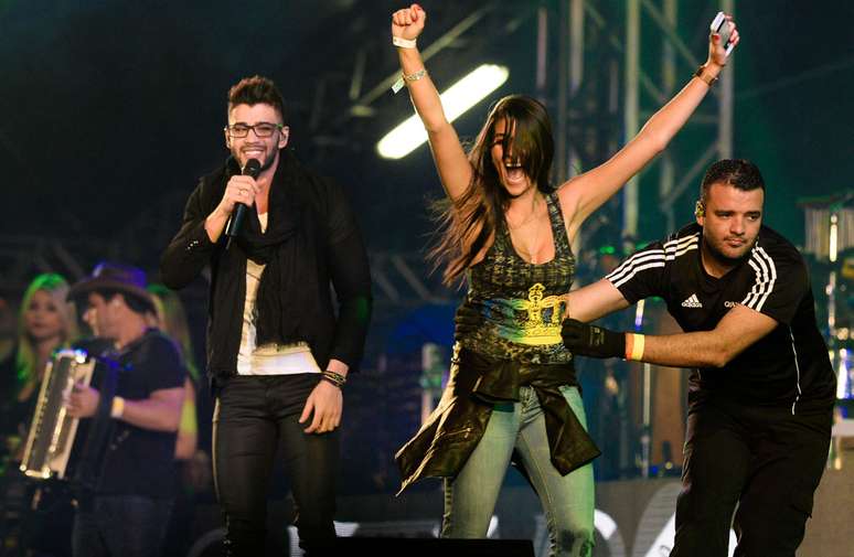 Festival sertanejo Villa Mix foi realizado na noite desse sábado (20) no Campo de Marte, em São Paulo
