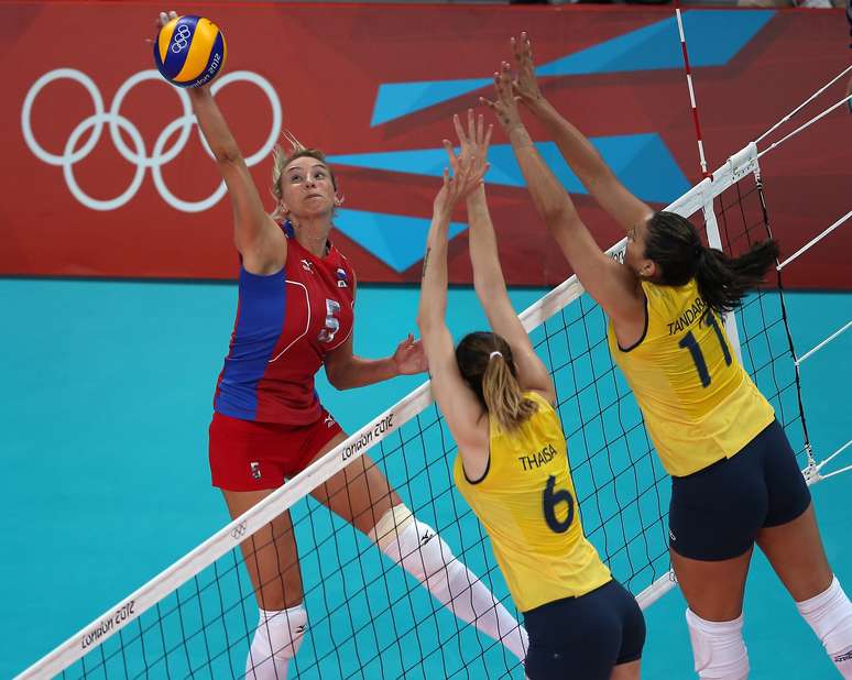 Brasil e R&uacute;ssia protagonizam uma das maiores rivalidades do v&ocirc;lei feminino