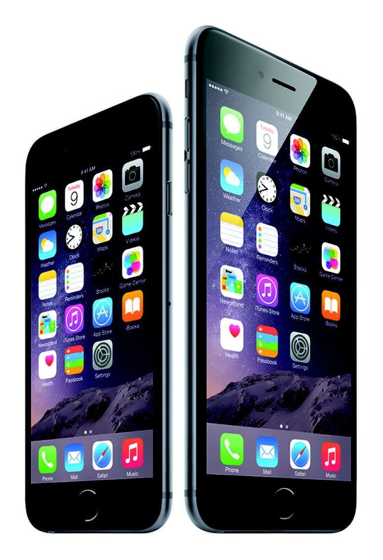 <p>iPhone 6 Plus é o maior smartphone da Apple com 5,5 polegadas e tela retina HD</p><p> </p>