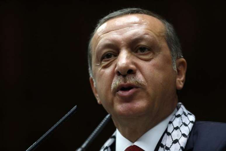 <p>Presidente turco, Tayyp Erdogan, j&aacute; criticou a tatuagem de um jogador de futebol no pa&iacute;s</p>