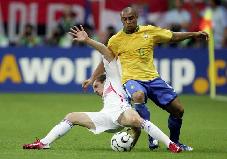 Roberto Carlos, Ribéry, Copa do Mundo de 2006