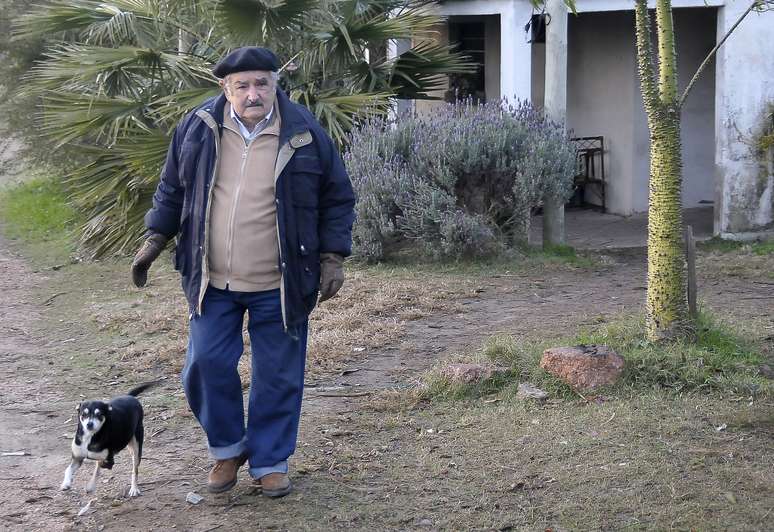 <p>A disputa pela sucessão de José Mujica será acirrada. Na foto, o presidente caminha em sua fazenda em Montevideu, em 23 de junho</p>