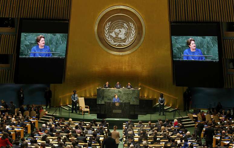 <p>Dilma propôs uma reforma no Conselho de Segurança durante seu discurso na abertura da Assembleia Geral da ONU</p>