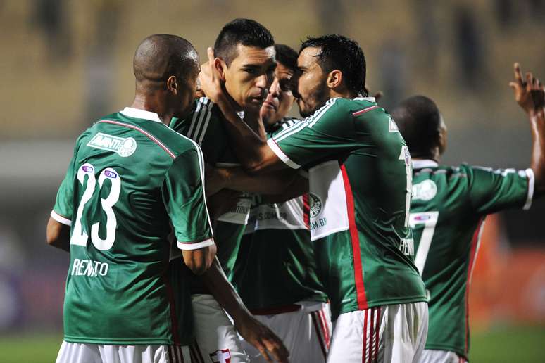 <p>L&uacute;cio fez um dos gols da vit&oacute;ria do Palmeiras na &uacute;ltima quarta</p>