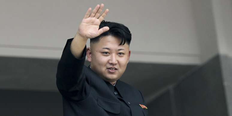<p>Kim Jong-Un, líder do governo norte-coreano</p>