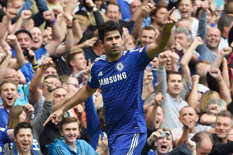 <p>Em alta, Diego Costa &eacute; destaque do Chelsea</p>