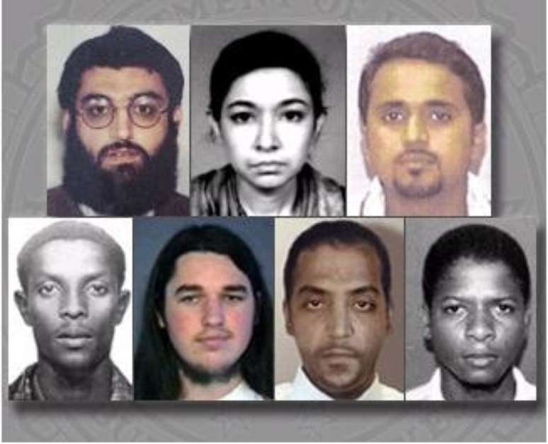 Siddiqui entrou na lista de possíveis terroristas 'mais procurados' dos EUA - aqui, em 2004 