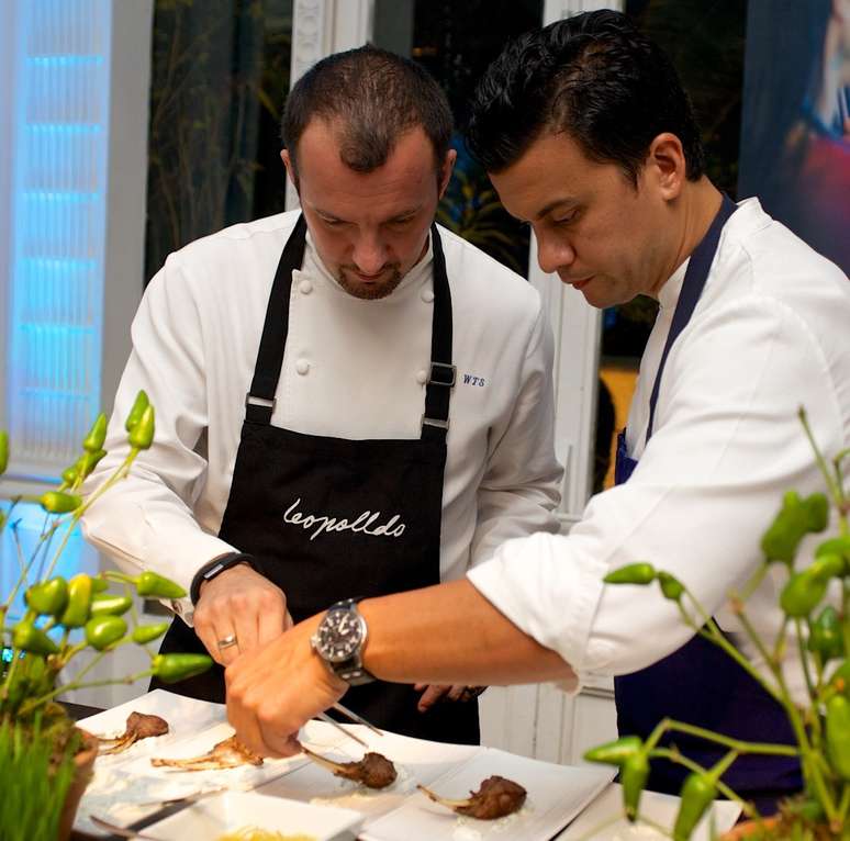 John Suley e Thomas Szymanski comandaram evento gastronômico em São Paulo