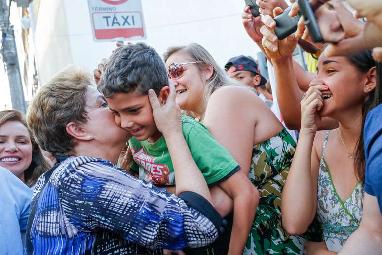 Candidata à Presidência, Dilma Rousseff (PT)