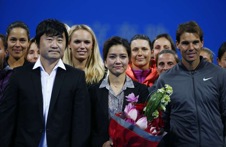 <p>Diversos tenistas participaram de despedida de Na Li em homenagem na China. </p>