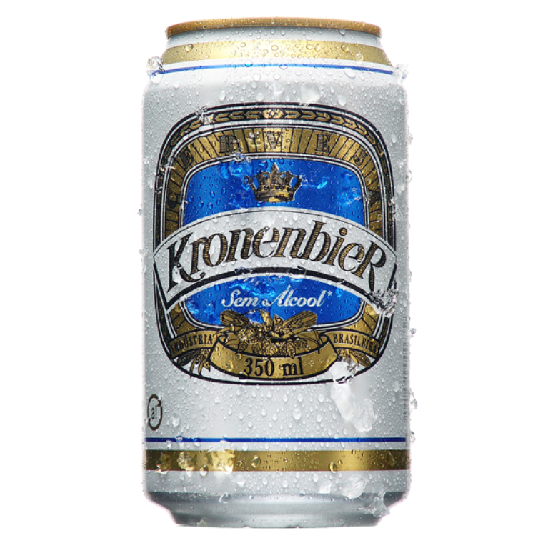 Kronenbier contém a presença de 0,3 gramas de álcool para cada 100 gramas