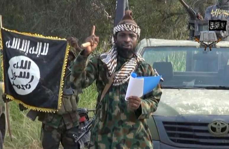 <p>O l&iacute;der do Boko Haram,&nbsp;Abubakar Shekau; o grupo terrorista sequestrou 60 mulheres e meninas&nbsp;</p>