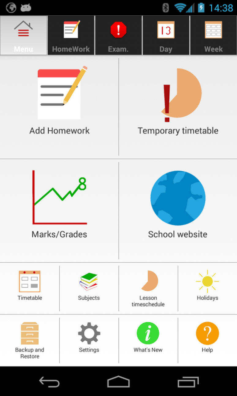 <p>O app Homework organiza tarefas e avaliações de alunos e professores</p>