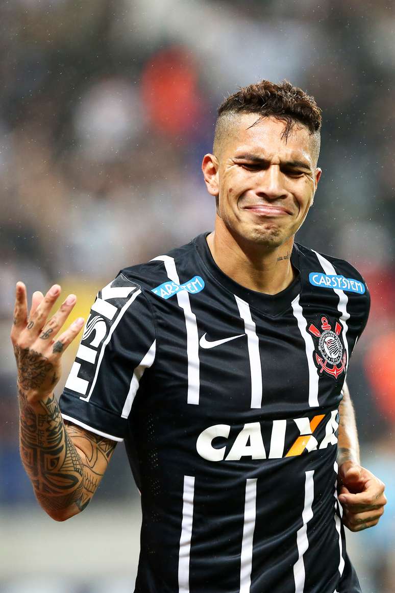 Guerrero fez festa com gol na Arena Corinthians