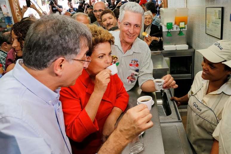 Dilma Rousseff visitou BH na manhã deste sábado