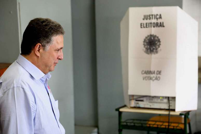 Candidato ao Governo do Rio de Janeiro, Anthony Garotinho (PR) votou em Campos dos Goytacazes