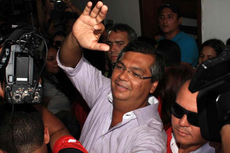 O candidato do PCdoB ao governo do Estado, Flavio Dino, foi eleito já no primeiro turno 