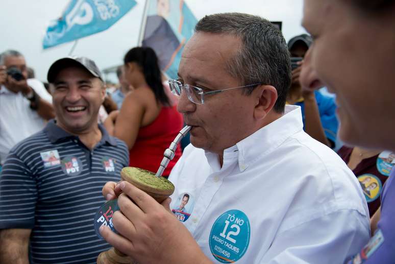<p>Pedro Taques foi eleito no primeiro turno</p>