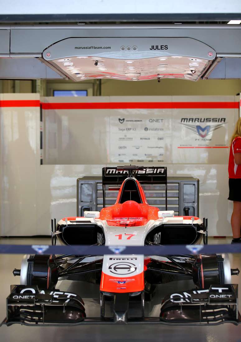 Marussia deixou carro vazio de Jules Bianchi nos boxes para homenagear o piloto